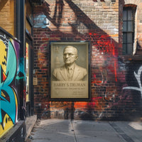 Harry S. Truman Presidential Tribute Poster PosterGoat
