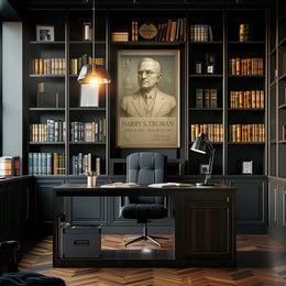 Harry S. Truman Presidential Tribute Poster PosterGoat