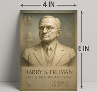 Harry S. Truman Presidential Tribute Poster PosterGoat