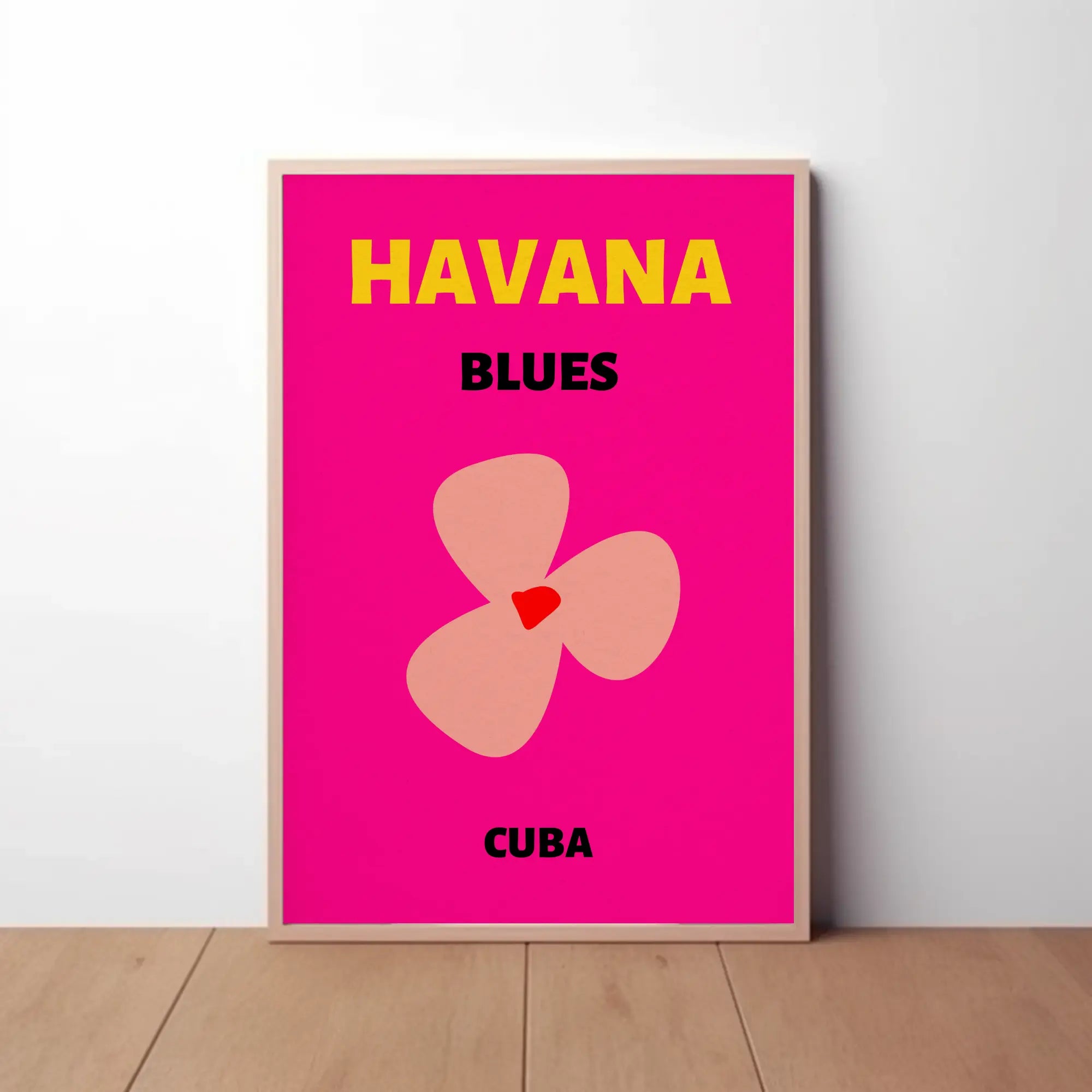 Havana Blues Vibrant Cuban Cultural Heritage Poster PosterGoat