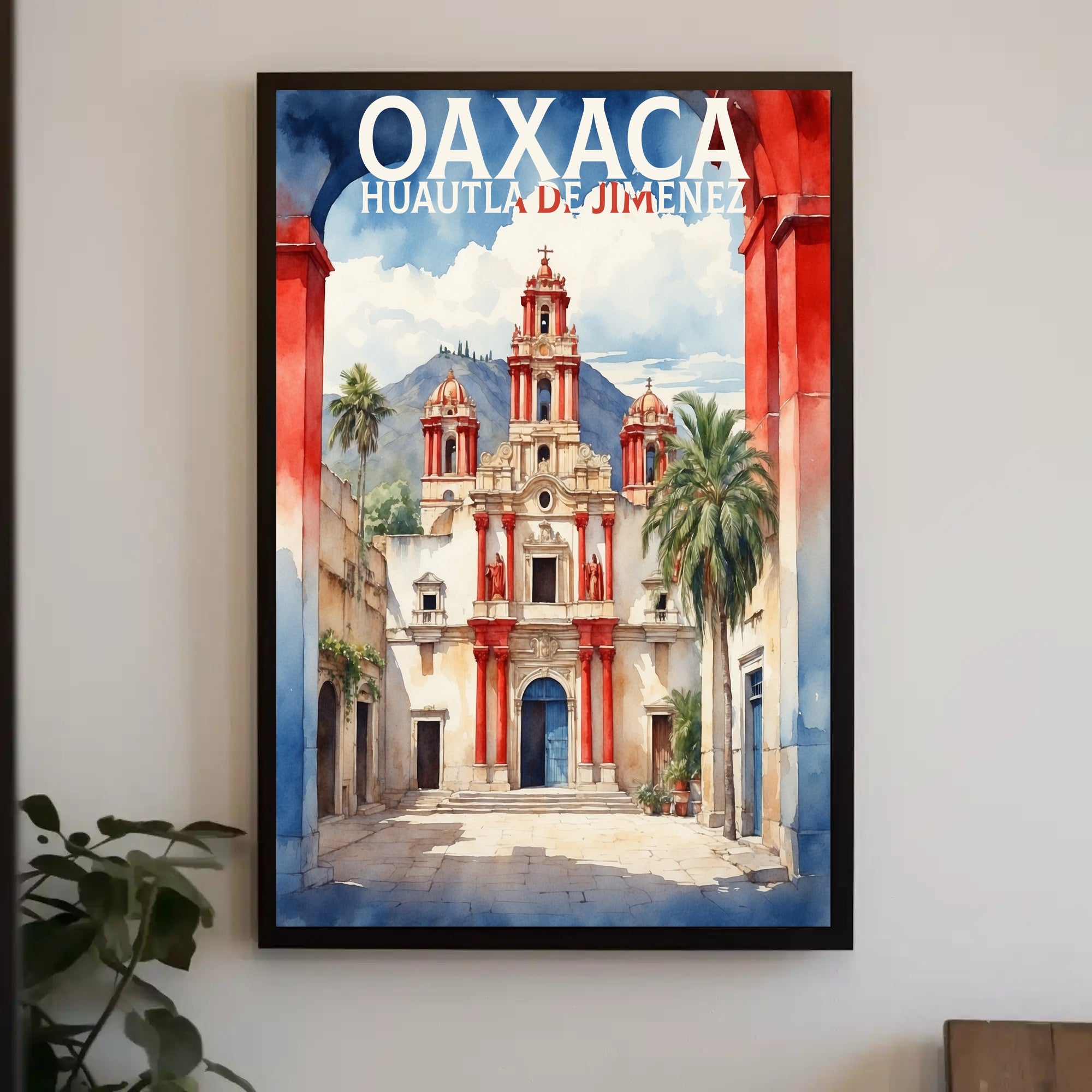 Historic Colonial Building in Oaxaca Cultural or Heritage Poster PosterGoat