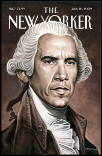 Historical Figure Meets Modern Persona in Artistic Portrait Poster PosterGoat