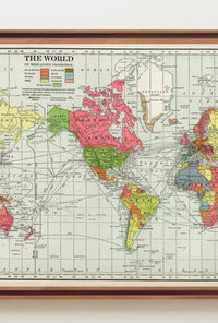 Historical World Map Colonial Territories Historical Poster PosterGoat