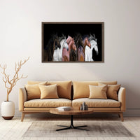 Horses in Motion Gallery Art Print - Animal Poster PosterGoat