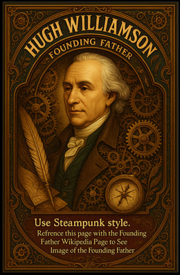 Hugh Williamson Founding Father Poster PosterGoat