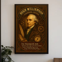 Hugh Williamson Founding Father Poster PosterGoat