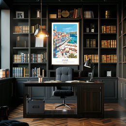 Hvar Croatia Coastal Vibes Travel Poster PosterGoat
