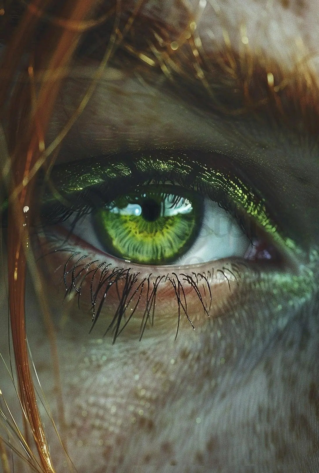Hyper-realistic Eye Close-up: Artistic Poster PosterGoat