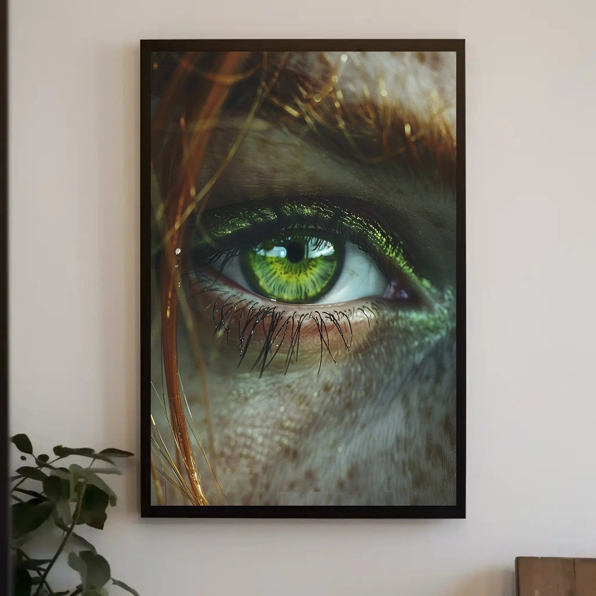 Hyper-realistic Eye Close-up: Artistic Poster PosterGoat
