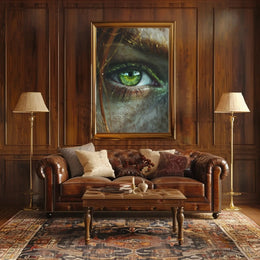 Hyper-realistic Eye Close-up: Artistic Poster PosterGoat