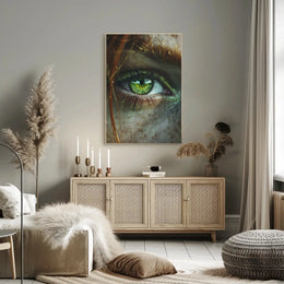 Hyper-realistic Eye Close-up: Artistic Poster PosterGoat
