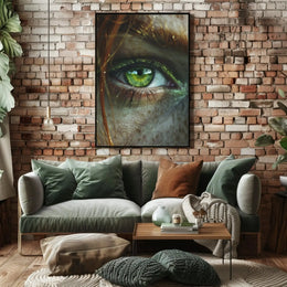 Hyper-realistic Eye Close-up: Artistic Poster PosterGoat