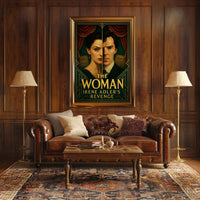 IRENE ADLER'S REVENGE Vintage Mystery Art Poster PosterGoat