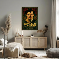 IRENE ADLER'S REVENGE Vintage Mystery Art Poster PosterGoat