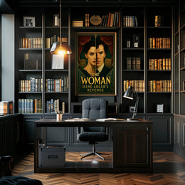 IRENE ADLER'S REVENGE Vintage Mystery Art Poster PosterGoat