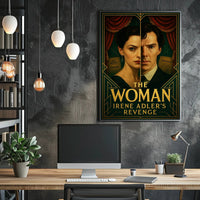 IRENE ADLER'S REVENGE Vintage Mystery Art Poster PosterGoat
