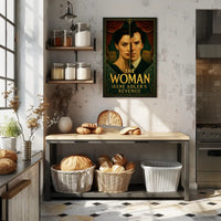 IRENE ADLER'S REVENGE Vintage Mystery Art Poster PosterGoat