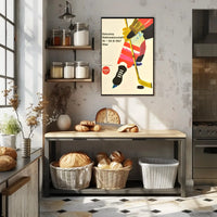 Ice Hockey Championship 1967 Artistic Sports Poster PosterGoat