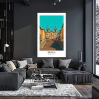 Iconic Braga Staircase Architectural Travel Poster PosterGoat
