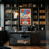 Idaho Landscape Art Print: National Park Poster PosterGoat