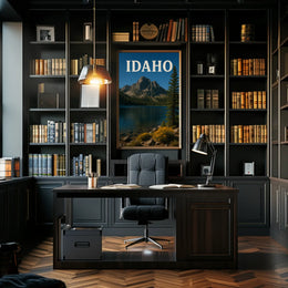 Idaho Scenic Adventure Travel Poster PosterGoat