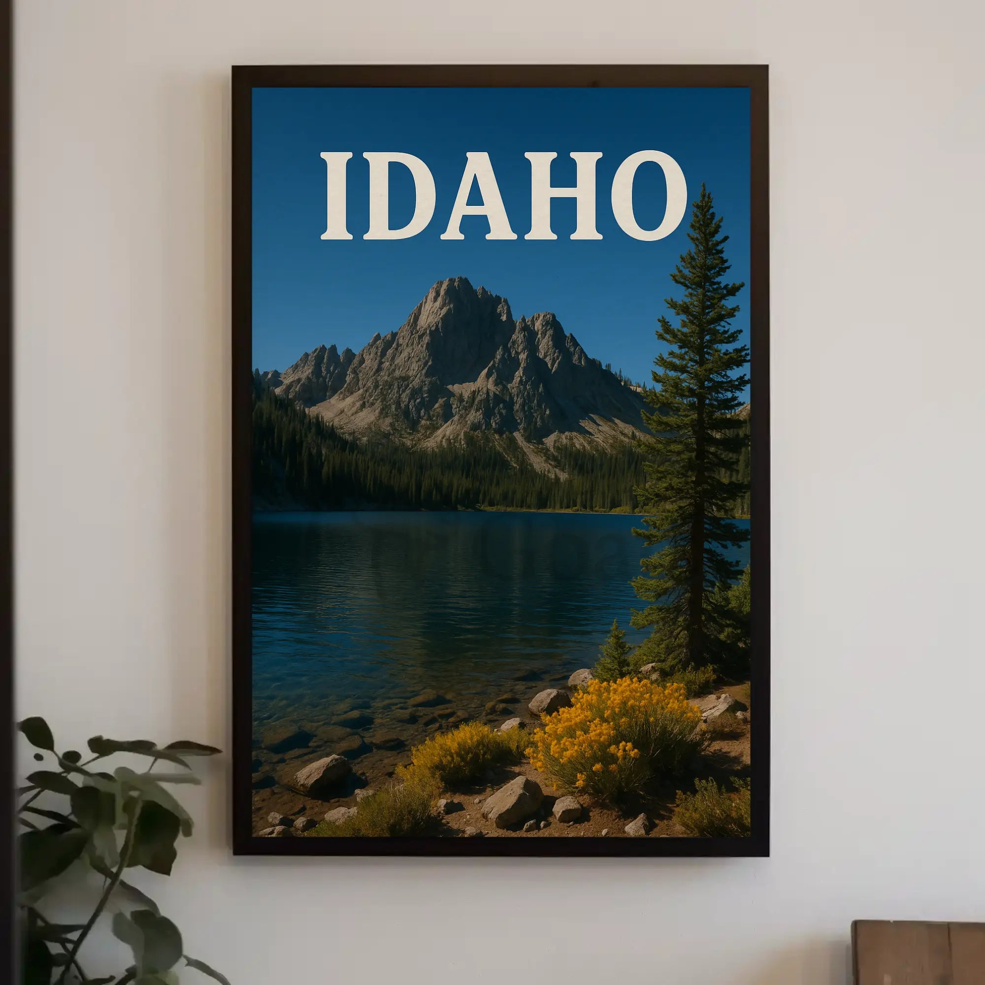 Idaho Scenic Adventure Travel Poster PosterGoat