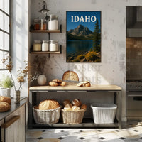 Idaho Scenic Adventure Travel Poster PosterGoat