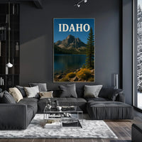 Idaho Scenic Adventure Travel Poster PosterGoat