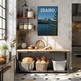 Idaho Scenic Wilderness Travel Poster PosterGoat