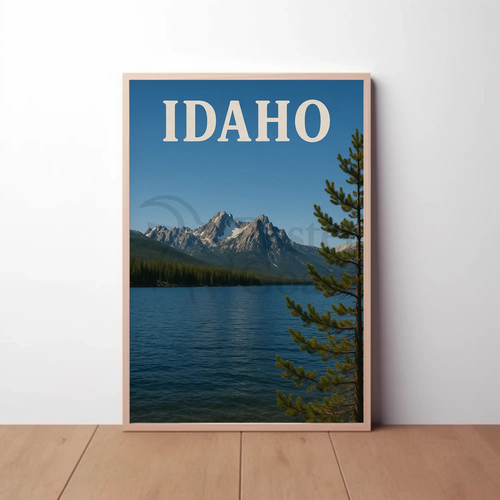 Idaho Scenic Wilderness Travel Poster PosterGoat