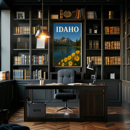Idaho Tranquility Scenic Landscape National Park Poster PosterGoat