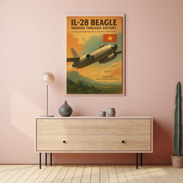 Il-28 Beagle Soaring Through History Poster PosterGoat