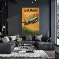 Il-28 Beagle Soaring Through History Poster PosterGoat