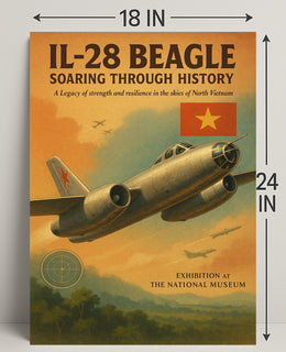 Il-28 Beagle Soaring Through History Poster PosterGoat