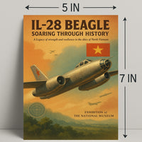 Il-28 Beagle Soaring Through History Poster PosterGoat
