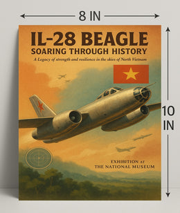 Il-28 Beagle Soaring Through History Poster PosterGoat