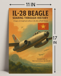 Il-28 Beagle Soaring Through History Poster PosterGoat