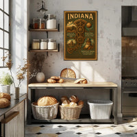 Indiana Highlights Poster PosterGoat