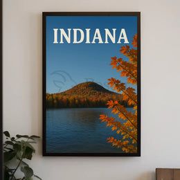 Indiana's Soldiers and Sailors Monument Travel Poster PosterGoat