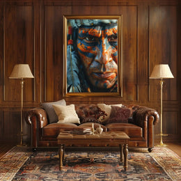 Indigenous Tribal Headdress Cultural or Heritage Poster PosterGoat