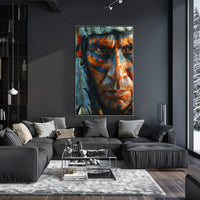 Indigenous Tribal Headdress Cultural or Heritage Poster PosterGoat