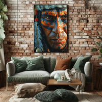 Indigenous Tribal Headdress Cultural or Heritage Poster PosterGoat