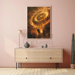 Infernal Mythic Adventure in Artistic, Pop Culture Poster PosterGoat