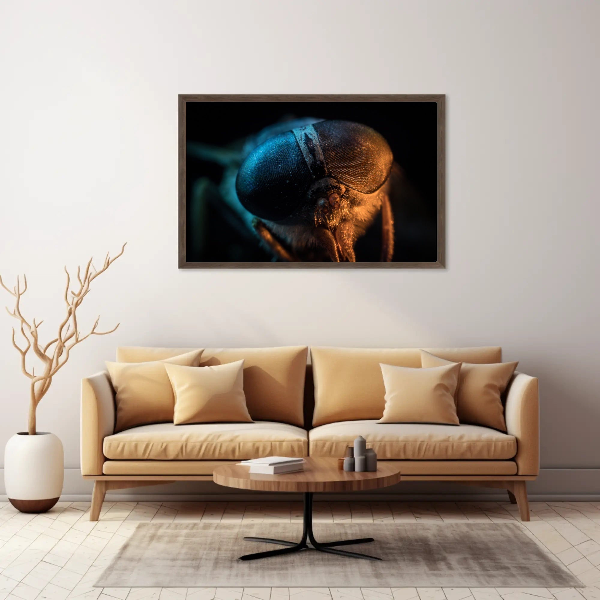Insect Close-Up Photography Poster: A Study of Nature's Detail PosterGoat