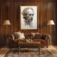 Intricate Geometric Elder Abstraction Art Poster PosterGoat