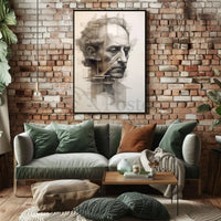 Intricate Geometric Elder Abstraction Art Poster PosterGoat