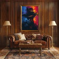 Intriguing Fedora Mystery Noir Art Print Poster PosterGoat