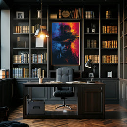 Intriguing Fedora Mystery Noir Art Print Poster PosterGoat