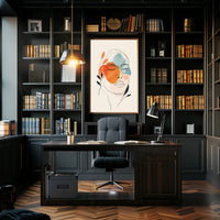 Introspective Serenity Art Print - Abstract or Artistic Poster PosterGoat