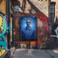 Introspective Surrealism with Bubbles Artistic Poster PosterGoat